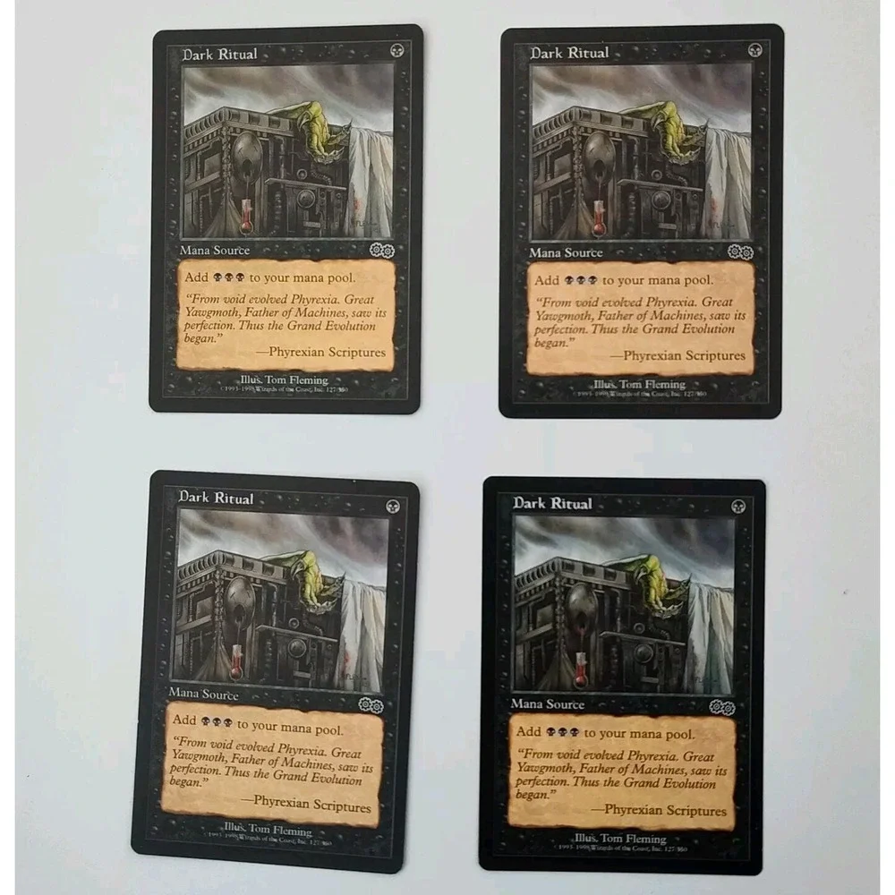 Set-4 MTG Dark Ritual Urza's‎ Saga Magic the Gathering SEE BG.8MA3110.3